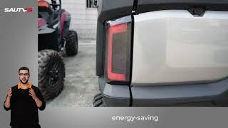 SAUTVS LED Taillights for Polaris Ranger XD 1500 All Models 2024 2025 [upl. by Llenal]