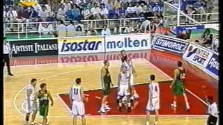 YugoslaviaLithuania9690Final02071995Eurobasket II [upl. by Nylrebma306]