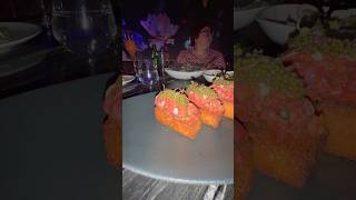 WAGYU STEAK TARTAR topped with CAVIAR from Papi Steak in Las Vegas lasvegas foodchallenge [upl. by Dub]