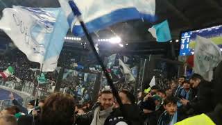 2411 2024 LAZIO  BOLOGNA  30 FESTEGGIAMENTI FINALI CON LA SQUADRA CHE ESULTA SOTTO LA NORD [upl. by Leela]