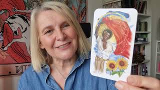 The Unfolding Path Tarot Flip Through amp Review [upl. by Tuneberg]