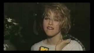 Madonna 1983 Rare MTV interview 1 [upl. by Ltsyrk180]