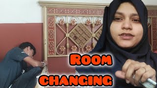 Room change kar dyaa ami ny hamara 🥲Horan daily vlog [upl. by Laekim]