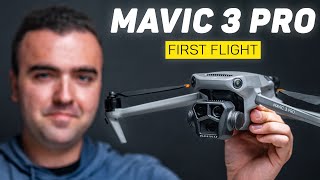 DJI Mavic 3 Pro First Flight  Experimenting With The New Camera [upl. by Ditzel]