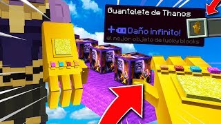 ¡EL OBJETO MÁS PODEROSO DE LUCKY BLOCKS 😱💥 LUCKY BLOCKS MINECRAFT DAÑO INFINITO [upl. by Derayne442]