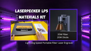 Laserpecker 5 Materials Kit basic [upl. by Habeh780]