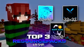 TOP 3 RESOURCEPACKS  ASMR BEDWARS DUELS ❤️  RuHypixel [upl. by Atsillak755]