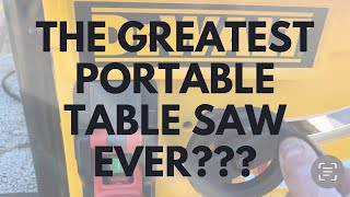 TABLE SAW PRODUCT REVIEW  DEWALT DWE7491xe carpenter tools productreview tablesaw [upl. by Annamarie]