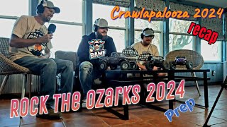 CrawlerCast ep9 Crawlapalooza 2024 recap Rock The Ozarks 2024 prep [upl. by Nnylamme]