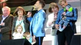 Westlife Farewell Tour  07  Queen Of My Heart With Families Croker 22nd June [upl. by Llenral]