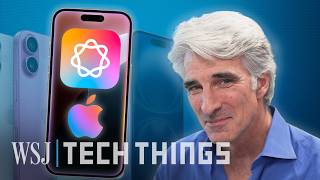 Apple’s Craig Federighi Explains Apple Intelligence Delays Siri’s Future and More  WSJ [upl. by Katya]