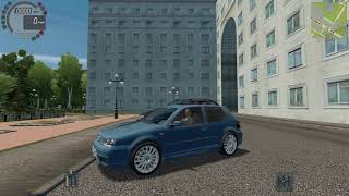 Volkswagen Golf R32  Test Drive  City Car Driving [upl. by Aisan]