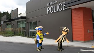 Playmobil police breakout [upl. by Nedrob]