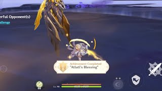 Atlatl’s Blessing Achievement  Defeating Atlatl w All Perfect Parries at WL9 [upl. by Reviere447]