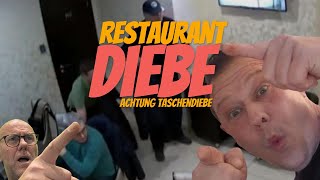 Im Restaurant bestohlen  So DREIST gehen die Taschendiebe vor DiebesDuo erwischt [upl. by Dlorej]