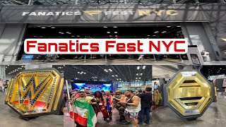 We hit up the Fanatics Fan Fest in New York City this past weekend Awesome event Check it out [upl. by Watters]