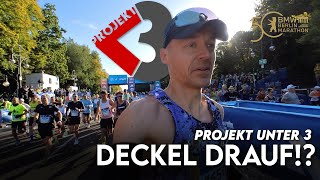 Berlin Marathon 2024 PROJEKT UNTER 3  Deckel drauf [upl. by Danielson473]