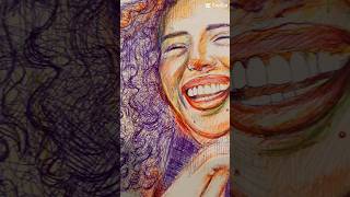 Ballpen art viralvideo shorts artwork art [upl. by Bekaj]