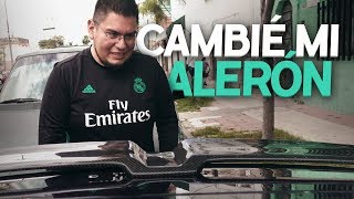 CAMBIANDO EL ALERON DEL GTI [upl. by Etana]