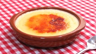 Crema Catalana  Receta Tradicional Fácil Rápida y Deliciosa [upl. by Aneehsak]