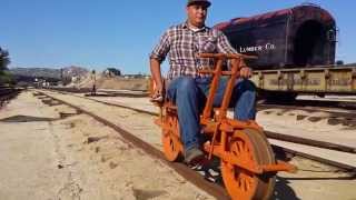 Sheffield Railroad Velocipede railbike [upl. by Trask]