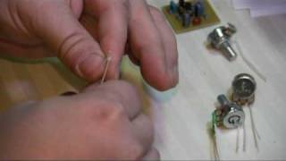 Soldering and Finishing Potentiometers [upl. by Felise]