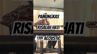 Pamungkas  Risalah Hati Live pamungkas risalahhati livemusic akustik [upl. by Dodie]