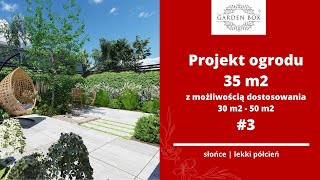 Projekt małego ogrodu od 30 do 50 m2 [upl. by Lyons278]