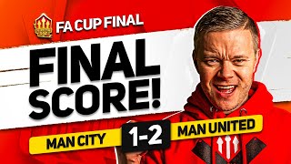 🏆 FA CUP WINNERS KEEP TEN HAG MANCHESTER UNITED 21 MAN CITY GOLDBRIDGE Reaction [upl. by Lani674]