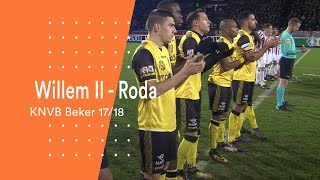 Willem II  Roda  KNVB Beker 1718  Hoogtepunten [upl. by Cirone]