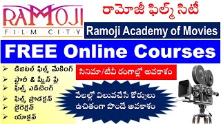 free online filmmaking courses with certificates  how to enter cinema field  best film schools hyd [upl. by Mikael239]