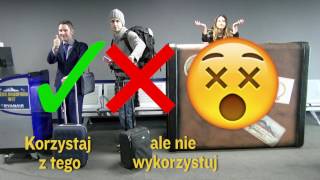 Ryanair Dwa bagaże podręczne gratis [upl. by Eelannej630]