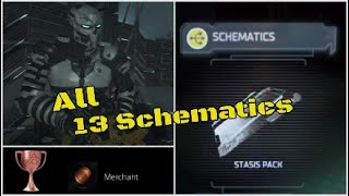 Merchant Trophy Guide 🏆 All Schematics Dead Space Remake [upl. by Attikram]