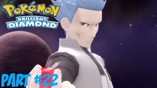 Pokemon Brilliant Diamond  Part 22 Lake Acuity Veilstone Galactic HQ  Boss Cyrus Battle [upl. by Elcin]