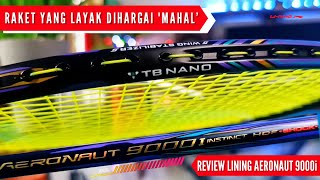 Lining Aeronaut 9000i Review  Perfect untuk Control amp Pemain Depan [upl. by Ybur]