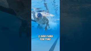 My 2000 Yard Swim Test  How Fast Did I Go 🏊‍♂️ [upl. by Leirrad]