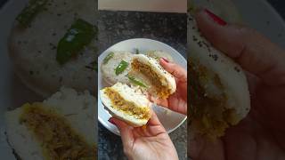 Suji ka aalu masala dhokla recipe Ek muh me paani aane wali recipe ❤👌 tasty recipe recipe shorts [upl. by Dalis290]