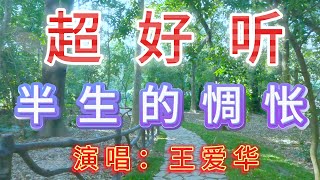 王爱华完整版《半生的惆怅》超好听｜广东珠海唐家古树公园 [upl. by Romain]