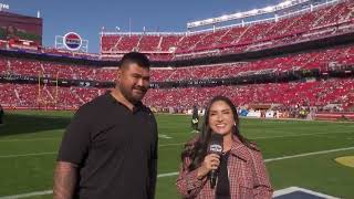 Keys to the Game Mike Iupati Previews the 49ers Week 14 Matchup vs Seahawks [upl. by Casi]