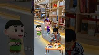 Dont make noise in the library animation cartoon funny comedy [upl. by Criswell906]