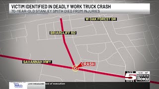 VIDEO Coroner names victim in Charleston DUI construction vehicle crash [upl. by Westney]