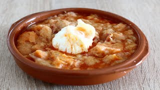 SOPA CASTELLANA O DE AJO RECETA TRADICIONAL👵👨🏻‍🍳 [upl. by Cardon109]