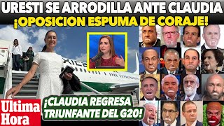 CLAUDIA REGRESA TRIUNFANTE La oposición espuma de coraje [upl. by Kieffer]