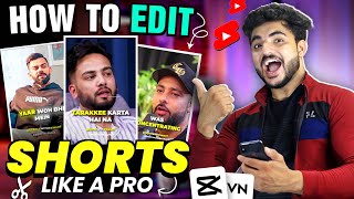 How to make Podcast Shorts like a pro  Podcast Shorts kaise banaye  Shorts Editing kaise kare [upl. by Yentuoc]