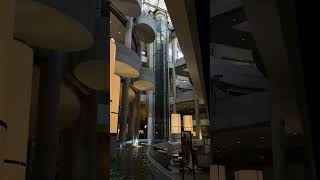 bonaventure hotel in DTLA has beautiful architecture u can explore the first 4 floors for free [upl. by Avlem]