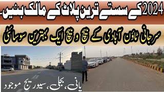 Apna Ghar Scheme Surjani Karachi  Easy Installment Plan  plot For sale [upl. by Ahsiekram823]