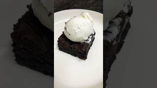 Brownie with Icecream brownie icecream viralfood viralvideo trendingshorts shorts dessert [upl. by Aiekram897]