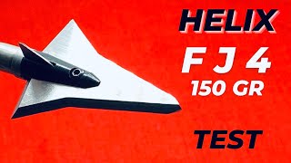 HELIX FJ4 150 gr Broadhead Test [upl. by Astrix]