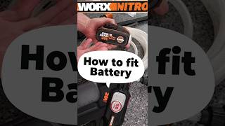 Best way to fit battery  Worx Hydroshot 56bar [upl. by Ahsitauq]