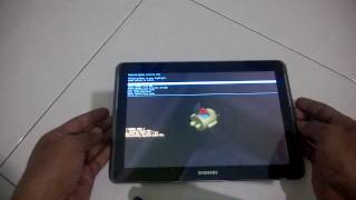 Hard reset Samsung GTP5100 Galaxy Tab 2 Work 100tested [upl. by Retsevlis482]